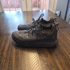 Keen WK400 Men's Sz 12 Mens Waterproof Performance Shoes Walking Hiking Black